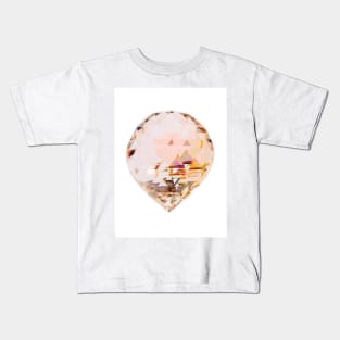 Shine geometric Crystal balloon Kids T-Shirt